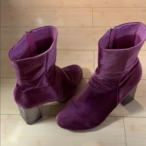 EGO Velvet Booties